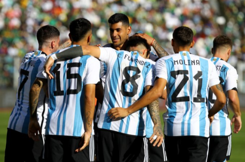 Eliminatorias Sudamericanas: sin Messi, Argentina le ganó a Bolivia