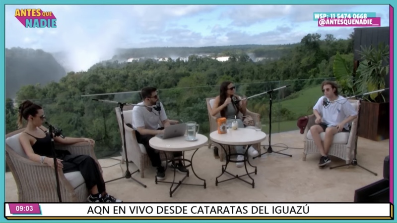 ¡Antes Que Nadie transmitió desde Las Cataratas del Iguazú!