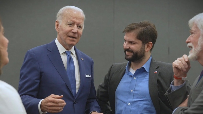 Boric se va a reunir la semana próxima con Biden en la Casa Blanca