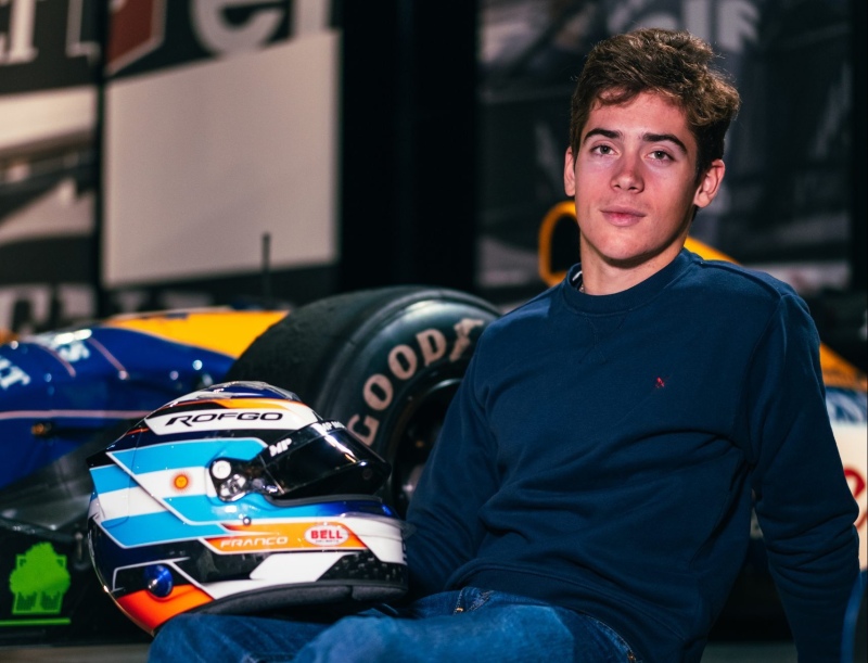 Franco Colapinto y su sueño de llegar a la Fórmula 1: ”Tener el apoyo de los argentinos es lo que siempre quise”