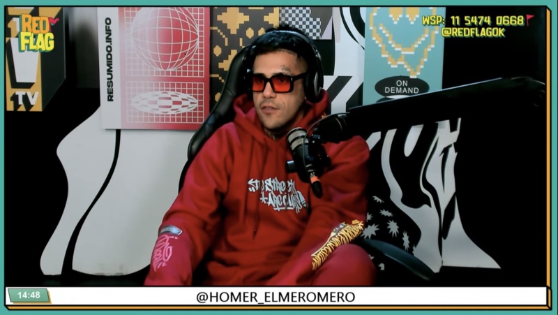 ¡Homer “El Mero Mero”, invitado especial de Red Flag!