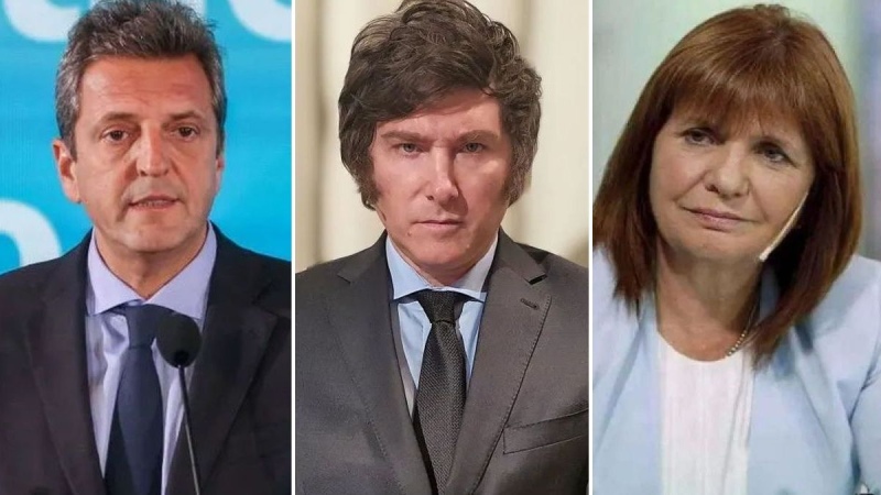 Sergio Massa, Javier Milei y Patricia Bullrich fueron a votar: te contamos que dijeron los candidatos