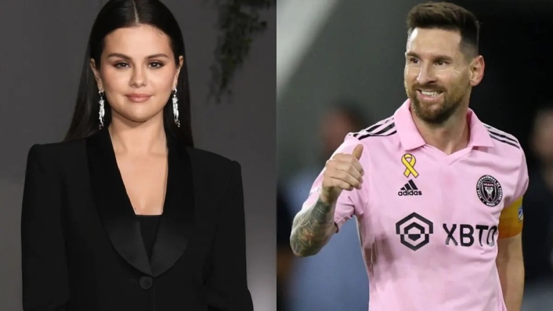 Messi le donó a Selena Gómez una camiseta, ¿por qué?