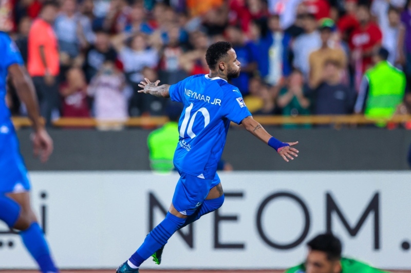 Video: Neymar hizo un gol por primera vez con la camiseta del Al Hilal