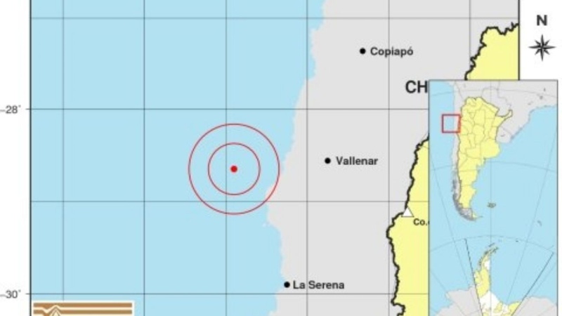 Se sintieron temblores en Mendoza y Córdoba por un fuerte sismo en Chile