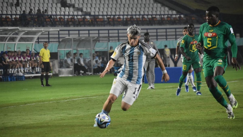 Argentina cayó ante Senegal en el debut del Mundial Sub-17