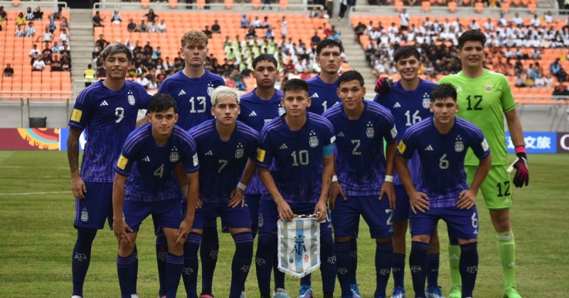 La Selección Argentina Sub-17 enfrentará a Venezuela en los octavos de final del Mundial