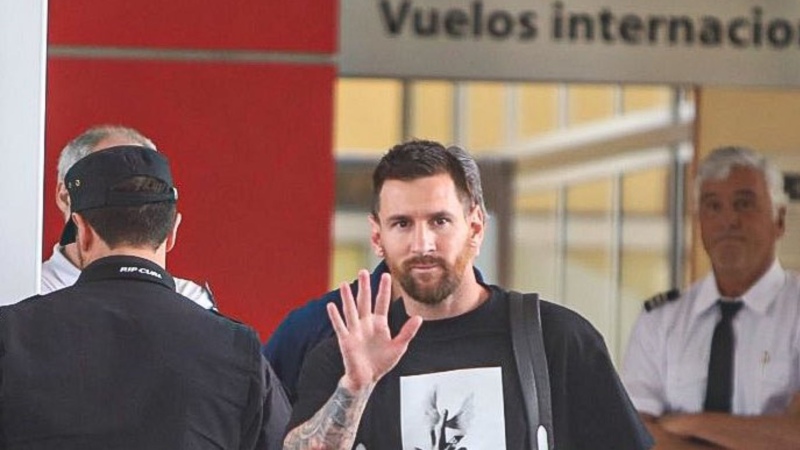 Messi ya está en Argentina y se prepara para la última doble fecha del año de las Eliminatorias