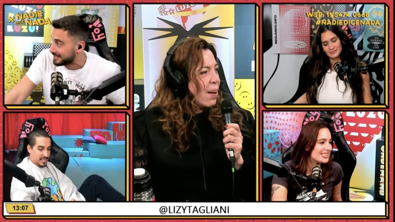 ¡Lizy Tagliani hizo estallar de risa a todos en Nadie dice Nada!