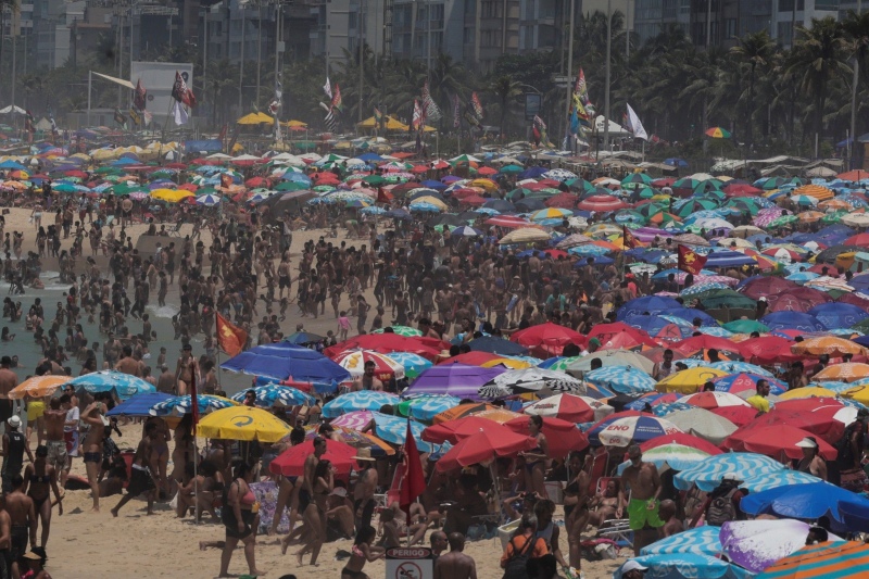 Ola de calor extrema en Río y San Pablo: Más de 50° de sensación térmica