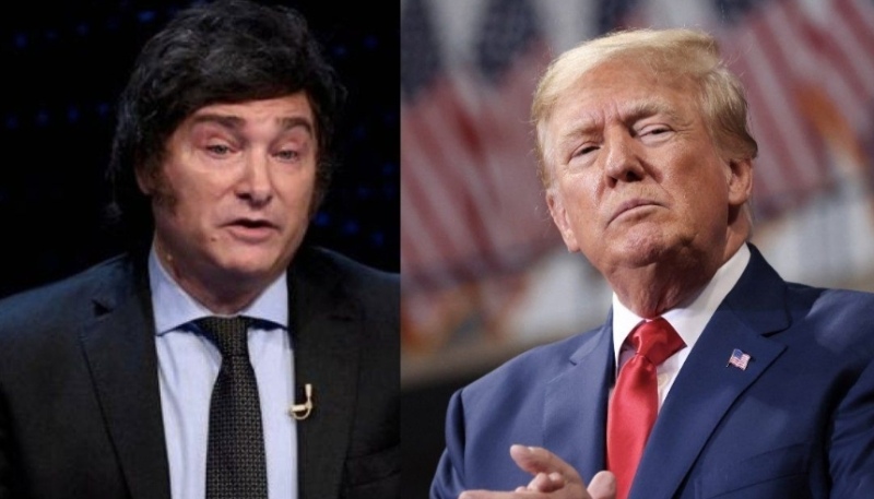 Donald Trump sobre el triunfo de Javier Milei: ”Estoy orgulloso de vos”