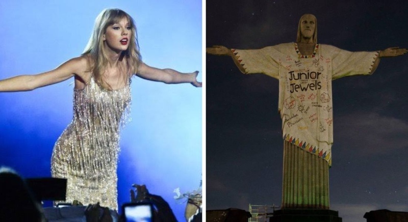 Taylor Swift será homenajeada en el Cristo Redentor