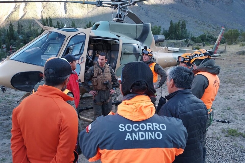 Fueron rescatados los cuerpos de los andinistas argentinos que murieron en la Cordillera