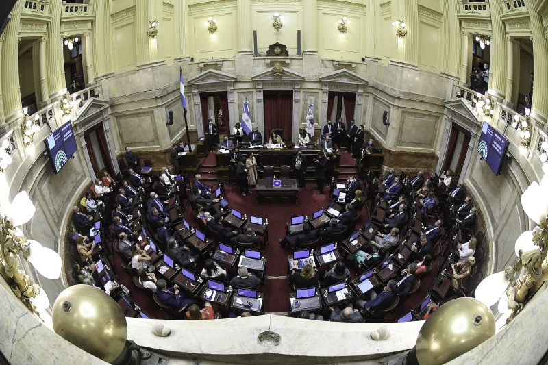 Hoy habrá sesión en el Senado para designar autoridades