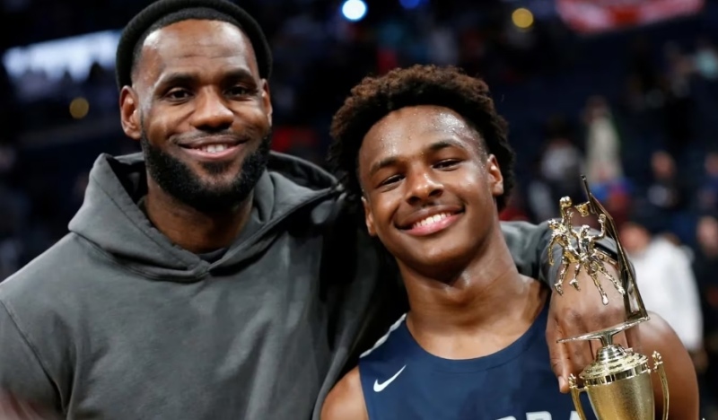 Tras sufrir un paro cardíaco, el hijo de Lebron James volvió a jugar al básquet