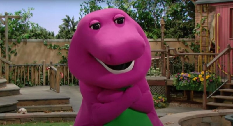 barney arrestado por jurar