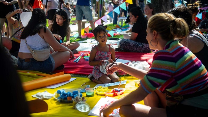 Jornada recreativa ”Verano Solidario” en Buenos Aires