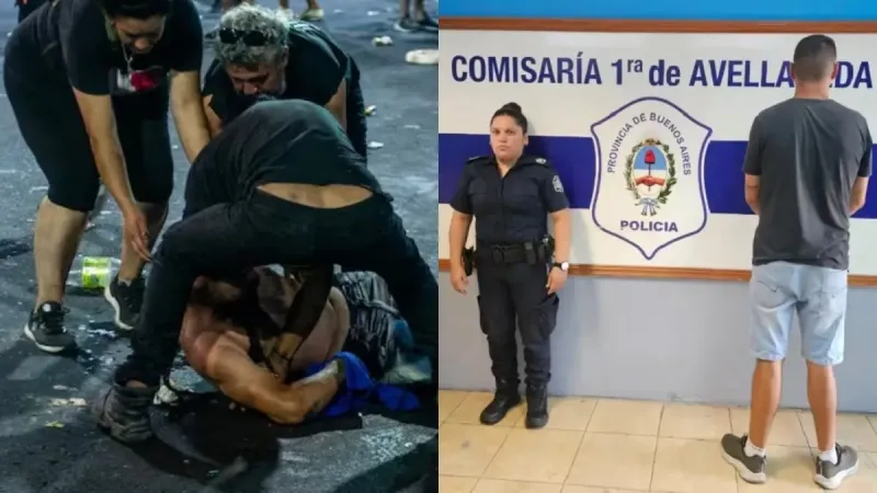 Detuvieron al seguridad que noqueó a un joven en el recital de La Renga