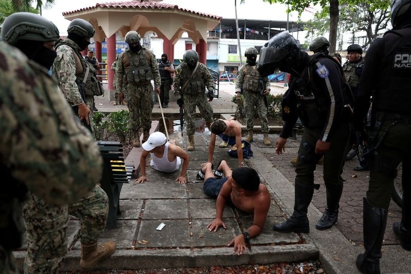Ecuador: ya son más de 3.000 los detenidos desde la declaración de ”conflicto armado interno”
