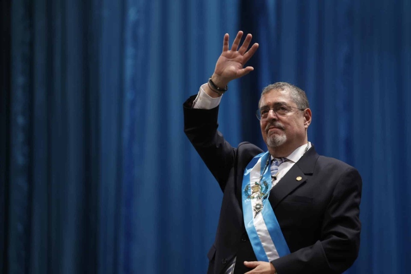 Guatemala: Arévalo finalmente pudo asumir la presidencia luego de varias horas de demora en el acto protocolar