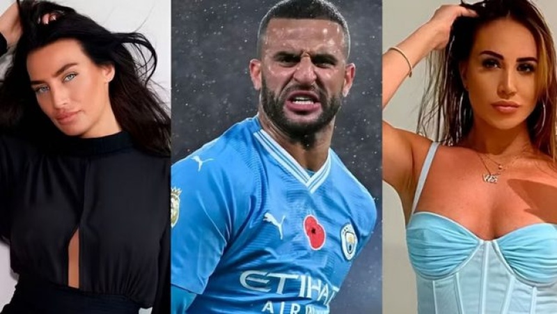 Insólito escándalo amoroso de Kyle Walker, figura del Manchester City: doble vida y hasta una hija con la amante