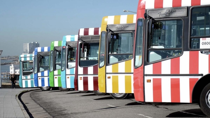 Mar del Plata: paro de colectivos en plena temporada por salarios atrasados