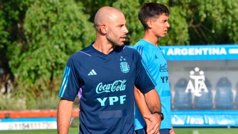 Mascherano confirmó la lista de 23 jugadores argentinos para el Preolímpico