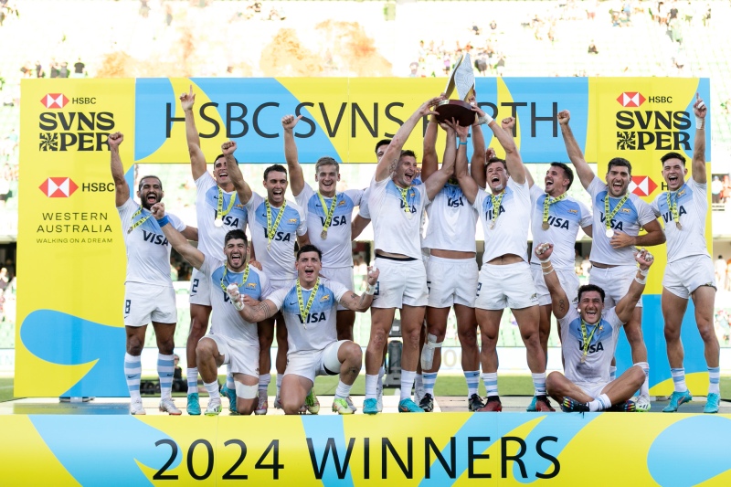 Los Pumas 7s le ganaron a Australia y se coronaron campeones