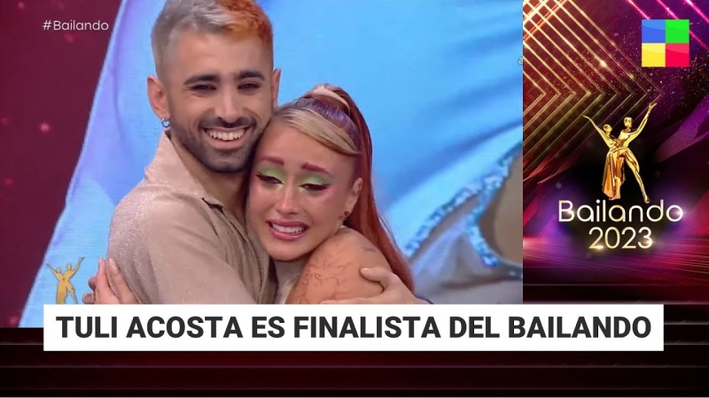 ¡Tuli Acosta es la primera finalista del Bailando 2023!