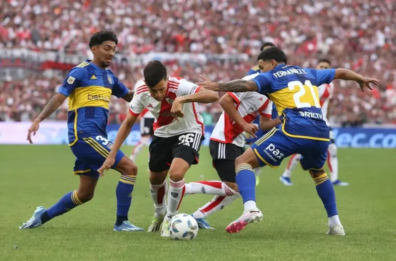 River Plate y Boca Juniors empataron 1 a 1 en el Monumental