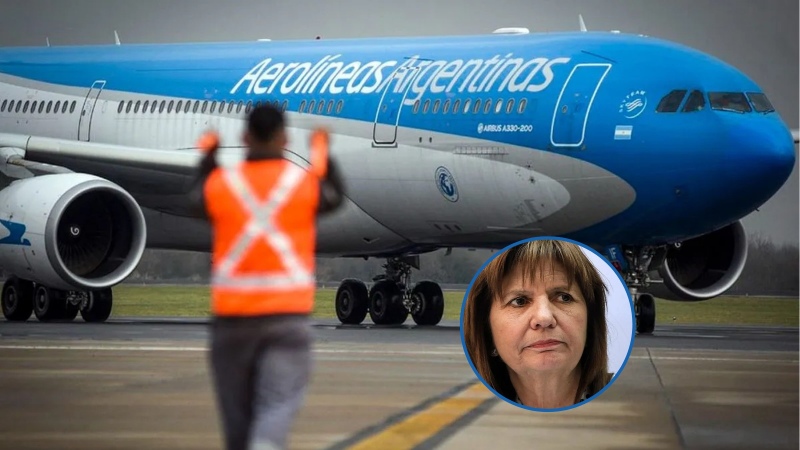 Bullrich ordenó liberar la circulación en los aeropuertos: “La Argentina de los aprietes terminó”