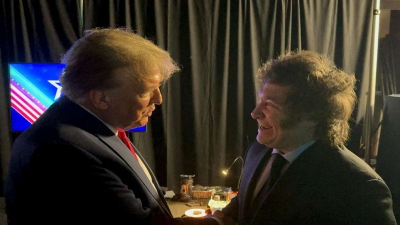 El encuentro entre Javier Milei y Donald Trump en la Cumbre Conservadora de Washington