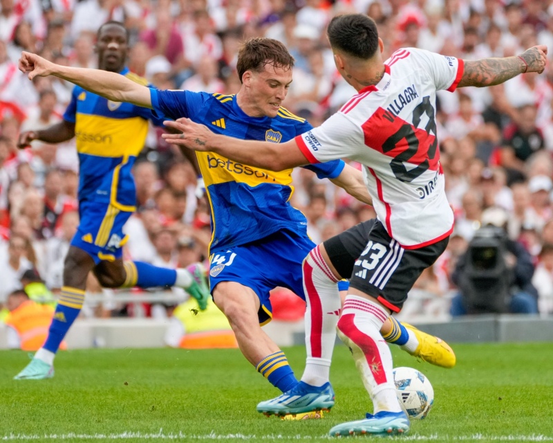 Así quedó el historial del superclásico tras el empate entre River y Boca