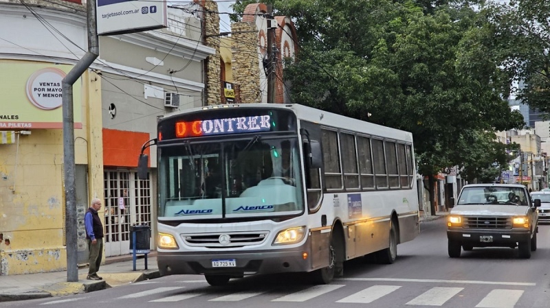 Comenzó el paro de colectivos en Santiago del Estero