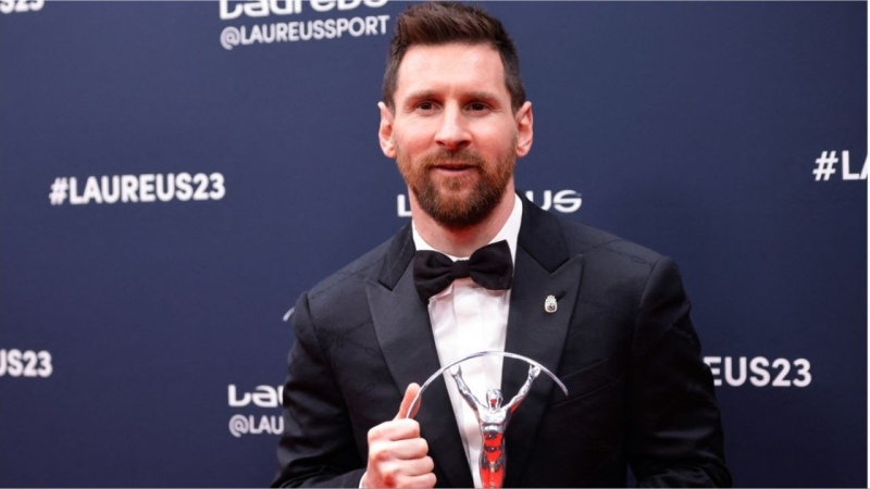 Messi fue nominado al Premio Laureus para el mejor deportista de 2023