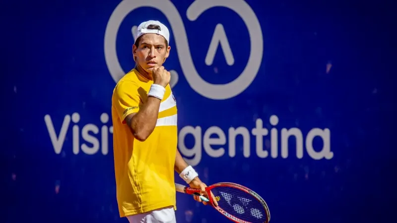 Báez debutó con victoria en el Argentina Open y son 7 los argentinos en octavos