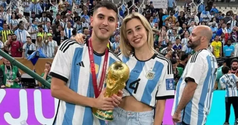 La ex esposa de Exequiel Palacios vendió la medalla de campeón mundial y la camiseta de la final