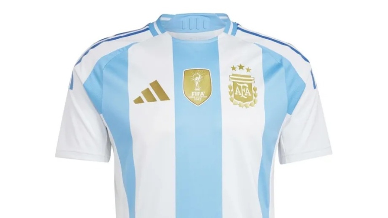 Así sería la nueva camiseta de la Selección Argentina para la Copa América