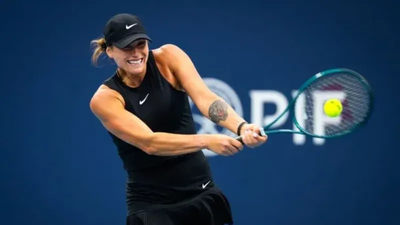 A días de la muerte de su novio, Aryna Sabalenka le ganó a Paula Badosa en el Abierto de Miami