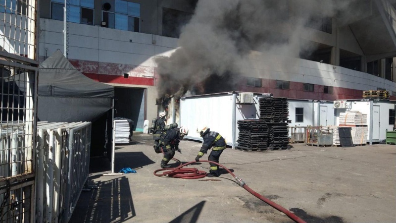 Dieron a conocer la causa del incendio en el Estadio River Plate