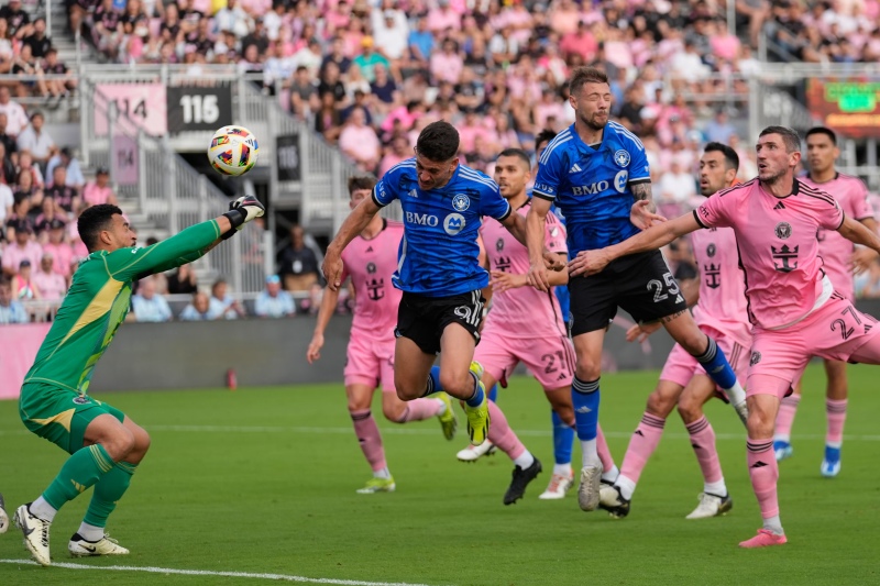 Sin Messi, el Inter Miami perdió con Montreal y se quedó sin invicto en la MLS