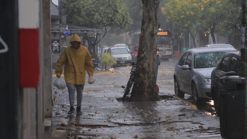 Según el Servicio Meteorológico Nacional va a llover durante todo el miércoles