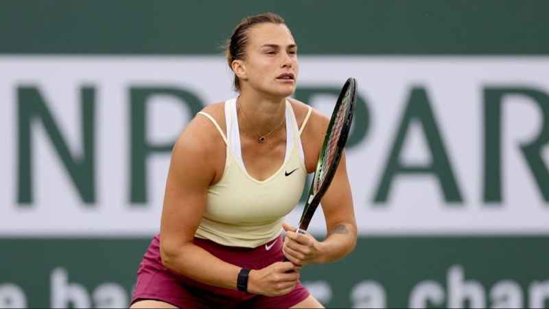 Sabalenka no se bajará del Miami Open tras la muerte de su novio