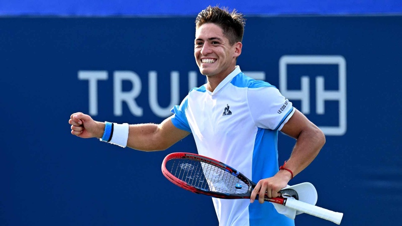 Sebastián Baez se enfrenta a Alejandro Tabilo por la final del abierto de Chile