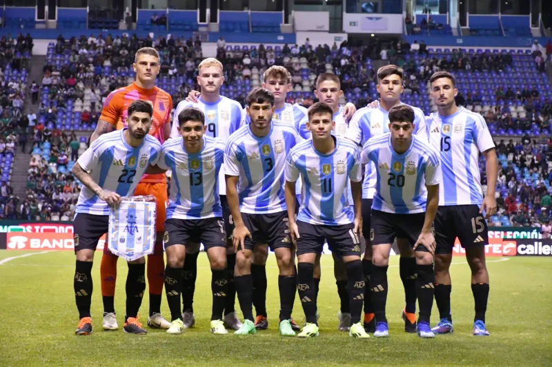 La Selección Argentina Sub 23 fue goleada 3-0 por México en el segundo amistoso