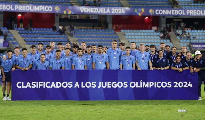 Hoy se sorteará el torneo de fútbol masculino en los Juegos Olímpicos de París 2024