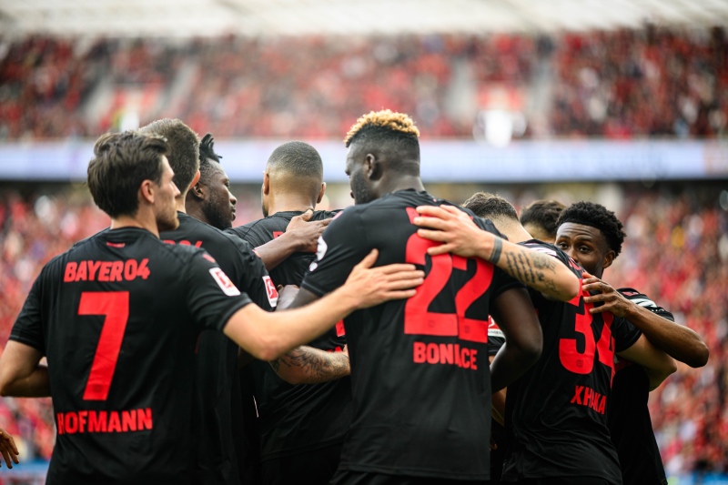 El Bayer Leverkusen salió campeón de la Bundesliga por primera vez en la historia del club