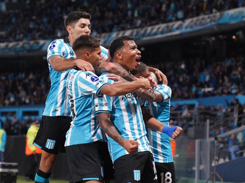 Racing goleó a Bragantino y tiene puntaje perfecto en la Copa Sudamericana