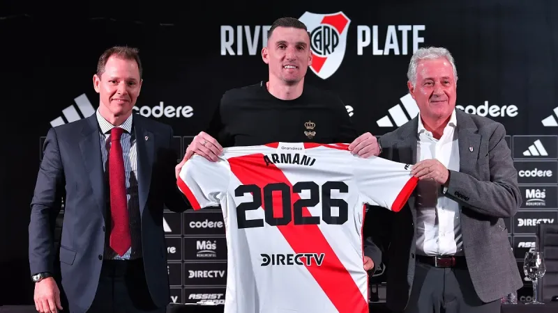 Armani renovó contrato con River: “Mi idea siempre fue terminar mi carrera acá”