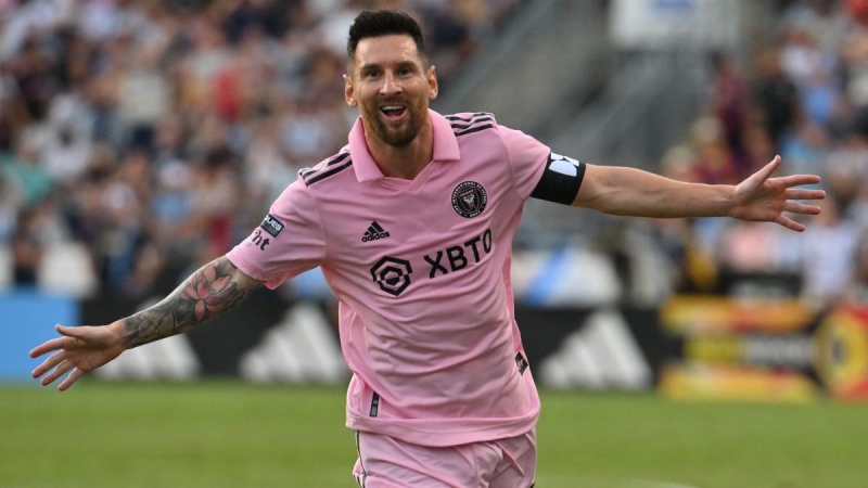 El Inter Miami venció a New England y Messi rompió un nuevo récord